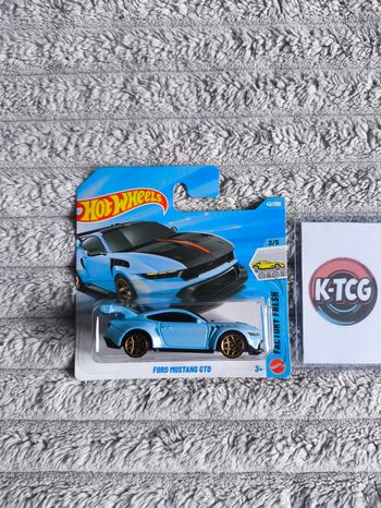 Hot Wheels Ford Mustang GTD Factory Fresh – Bleu Électrique