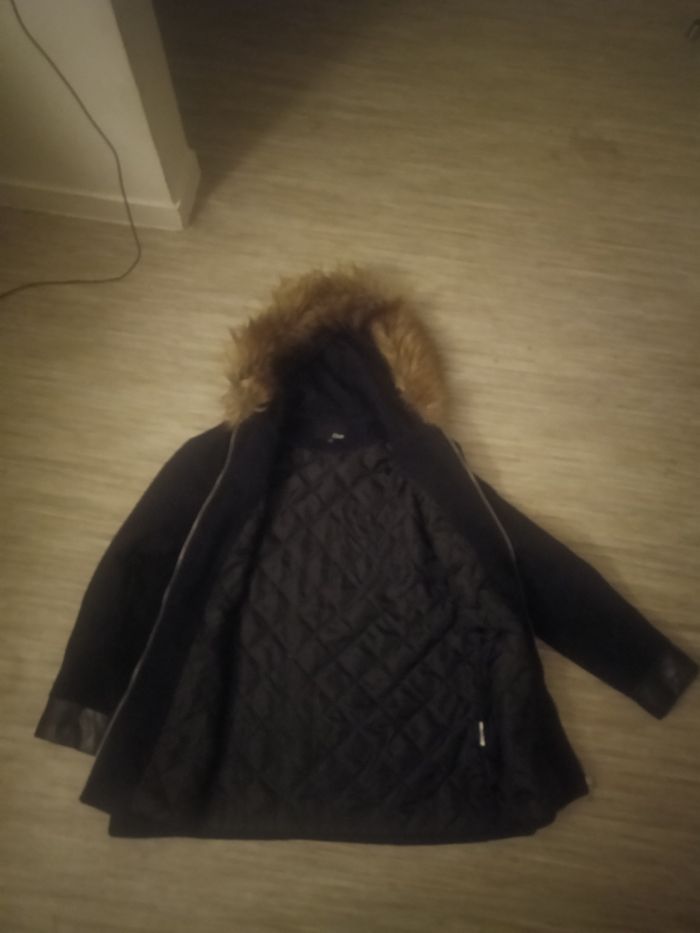 Manteau a capuche femme 38 - photo numéro 2