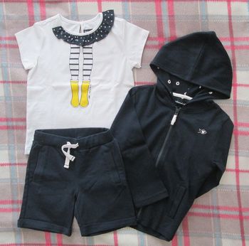 Tenue complète neuve Week End A La Mer fille 5 ans