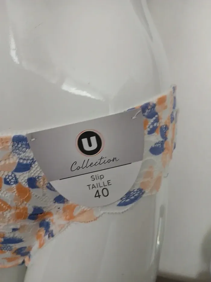 Slip à motifs taille 40 - photo numéro 3