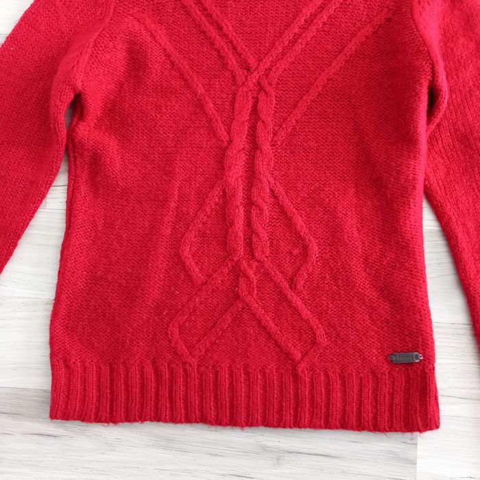Pull à col roulé femme rouge Creeks taille 36 - photo numéro 3