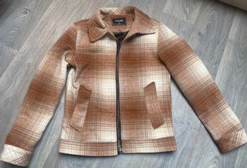 Veste épaisse à carreaux