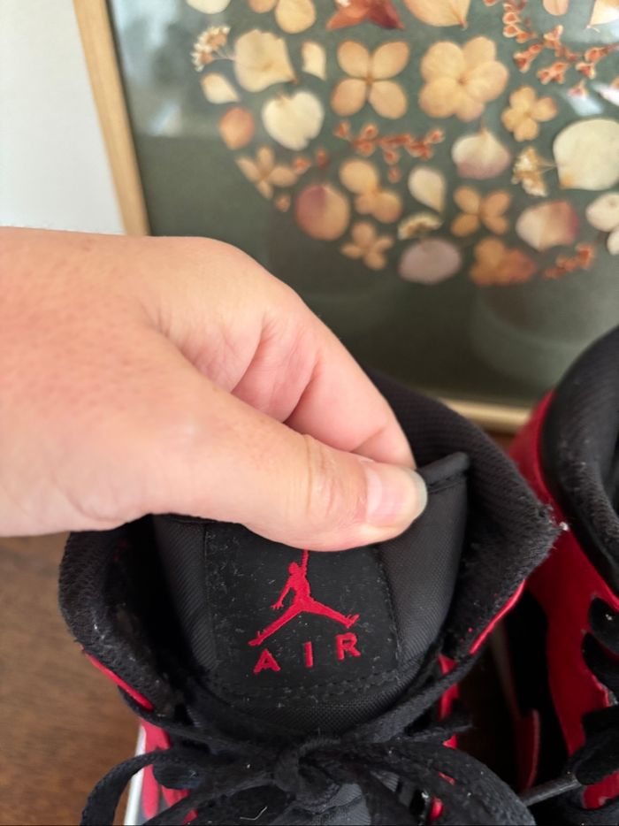 Basket Air Jordan 1 mid banned taille 42 - photo numéro 4