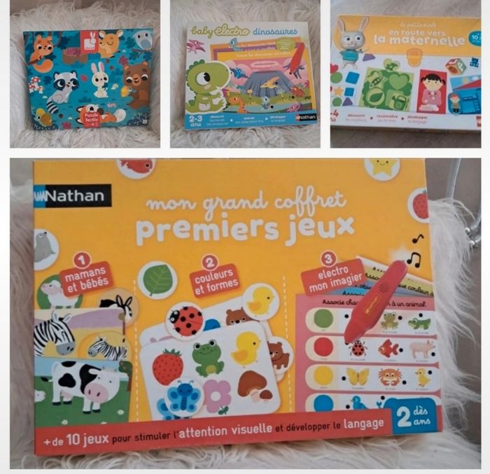 Lot de jeux éducatifs