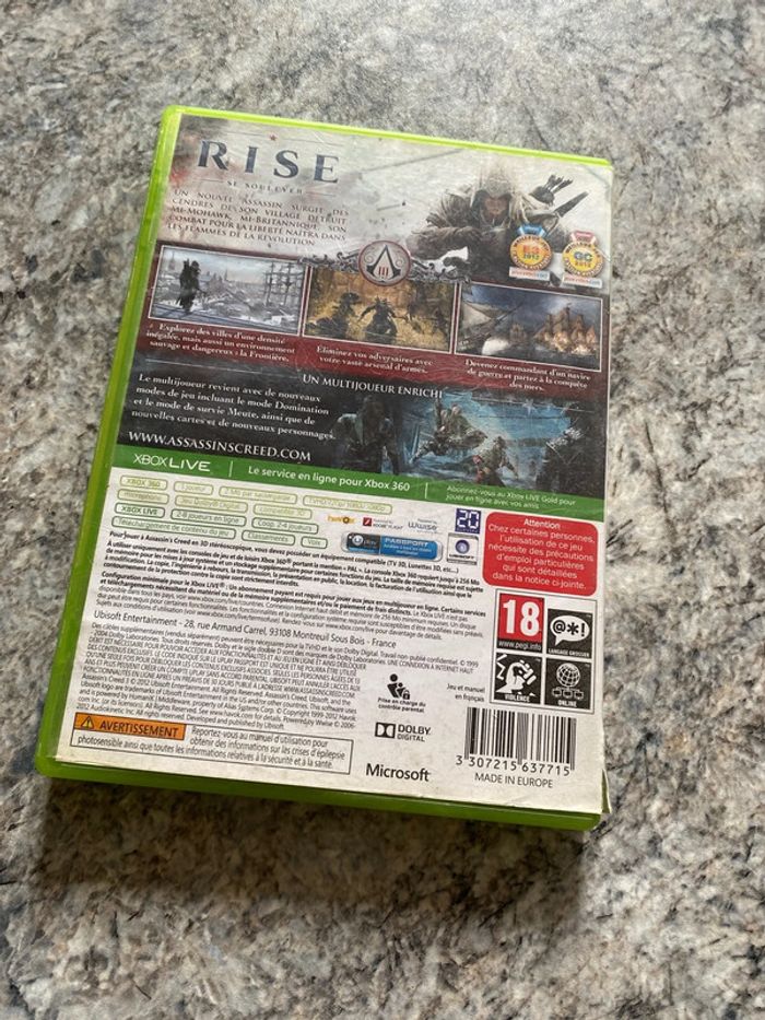 Assassins creed 3 Xbox 360 - photo numéro 5