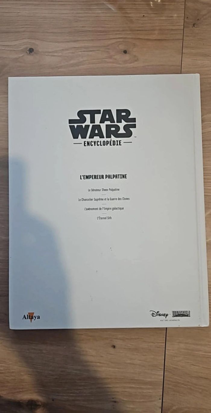Star wars encyclopédie l'empereur palpatine - photo numéro 2