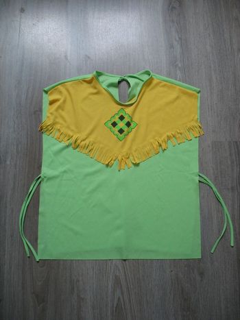 DÉGUISEMENT : HAUT VERT ET JAUNE INDIEN - 5 / 6 ANS - n°10