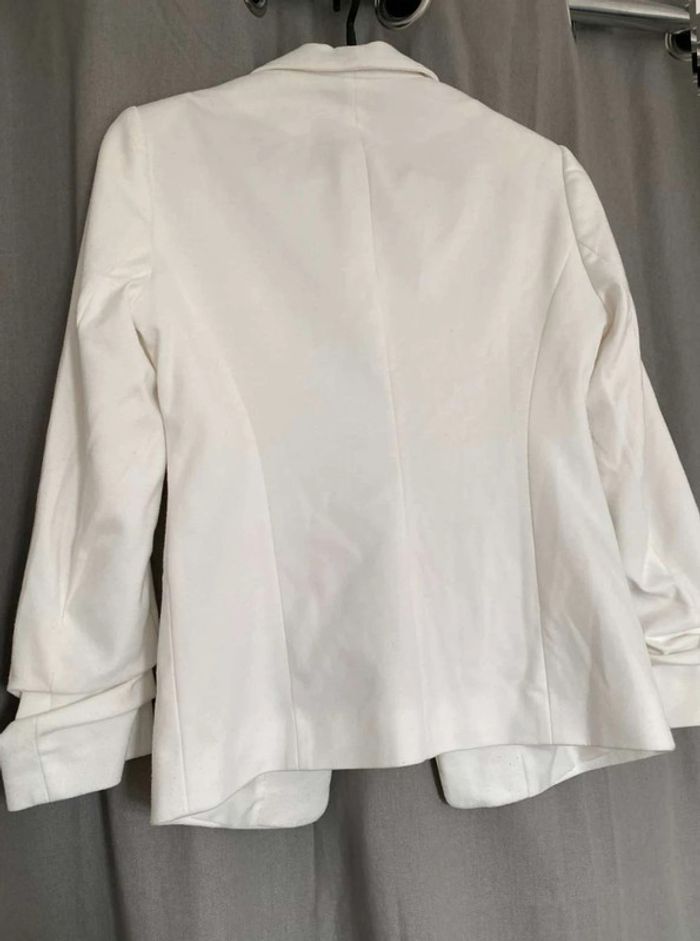Veste blazer blanche - photo numéro 13