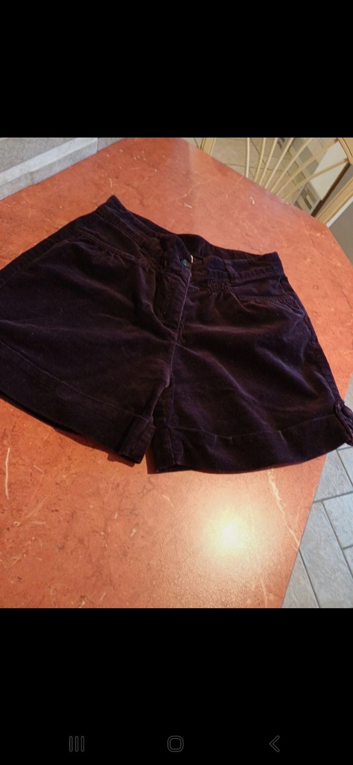 Short fille taille 14 ans