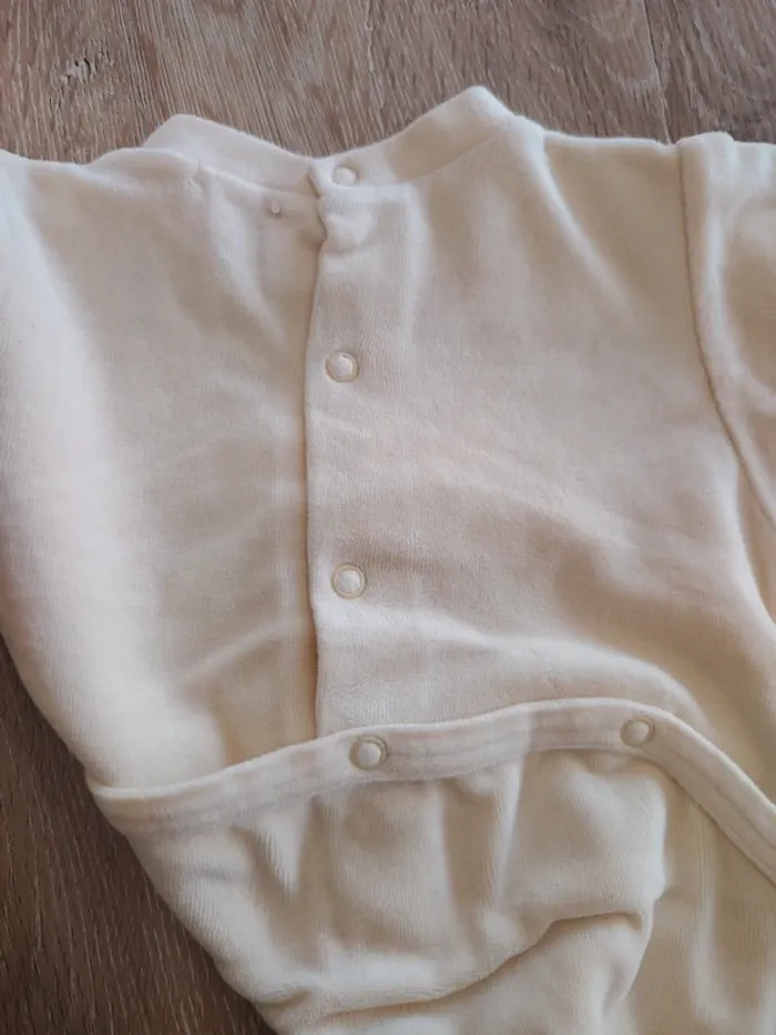 Pyjama velours 1 pièce - photo numéro 4