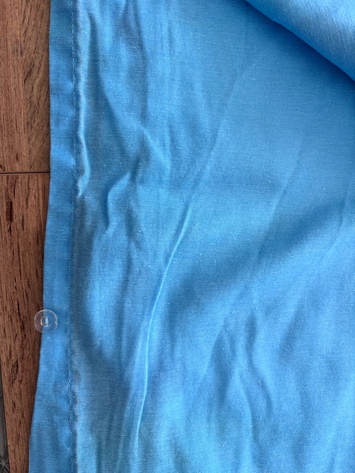 Ensemble housse de couette et housse de coussin bleu Mickey mouse lit 1 place enfant - photo numéro 2