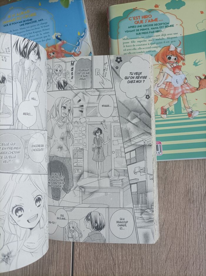 Lot 3 mangas Prince et Hero numéros 2 à 4 Delcourt - photo numéro 3