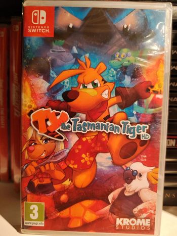 TY The Tasmanian Tiger Nintendo Switch neuf