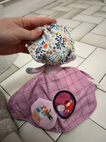 Marionnette réversible chaperon rouge