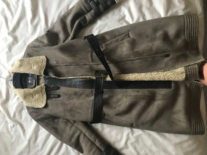 đź§Ą Manteau long aviateur