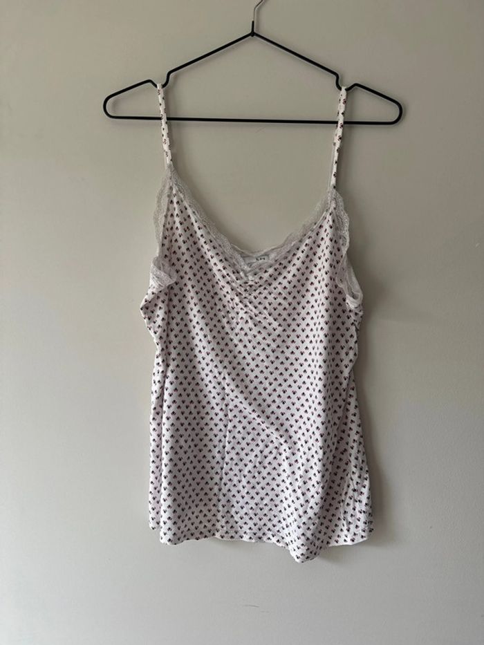👚 débardeur de pyjama femme - taille L - la halle - très bon état