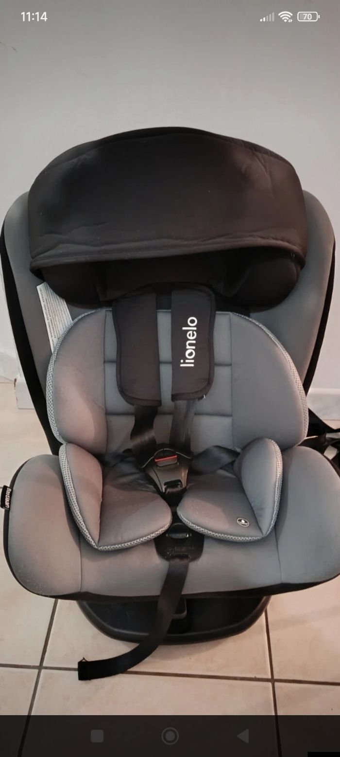 Siege auto lionelo bastiann 360 - photo numéro 2