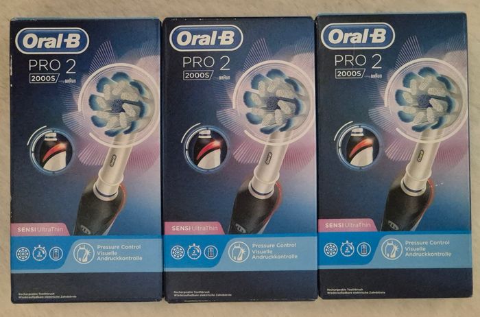 Brosse à dents électriques pro 2 2000s