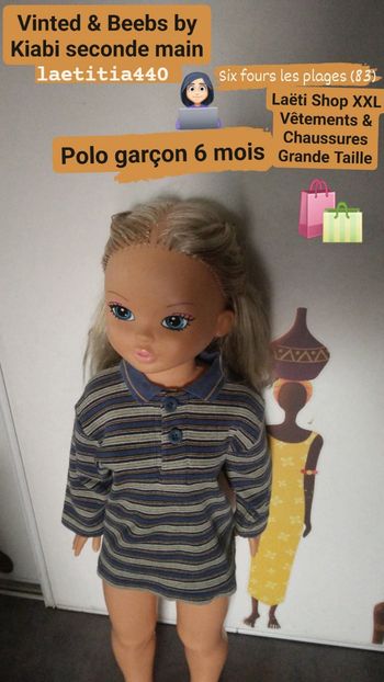 Polo garçon 6 mois