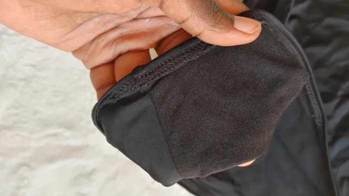 Maillot de bain une pièce noire polyamide élastique inscription - photo numéro 4
