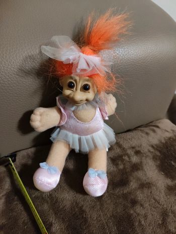 poupée chiffon troll danseuse tutu