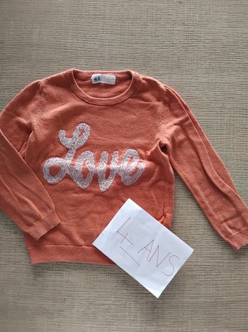 Pull léger 3/4 ans