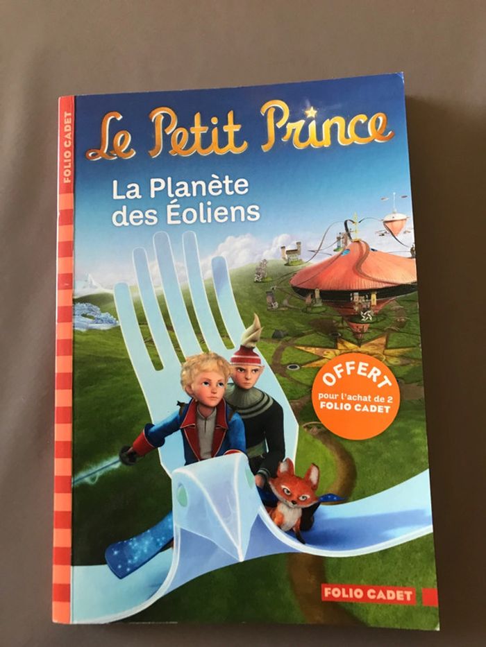 Livre Le petit Prince ,La planète des éoliens