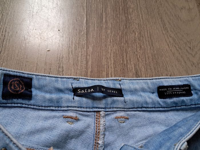 Pantacourt jeans salsa taille 27w - photo numéro 3