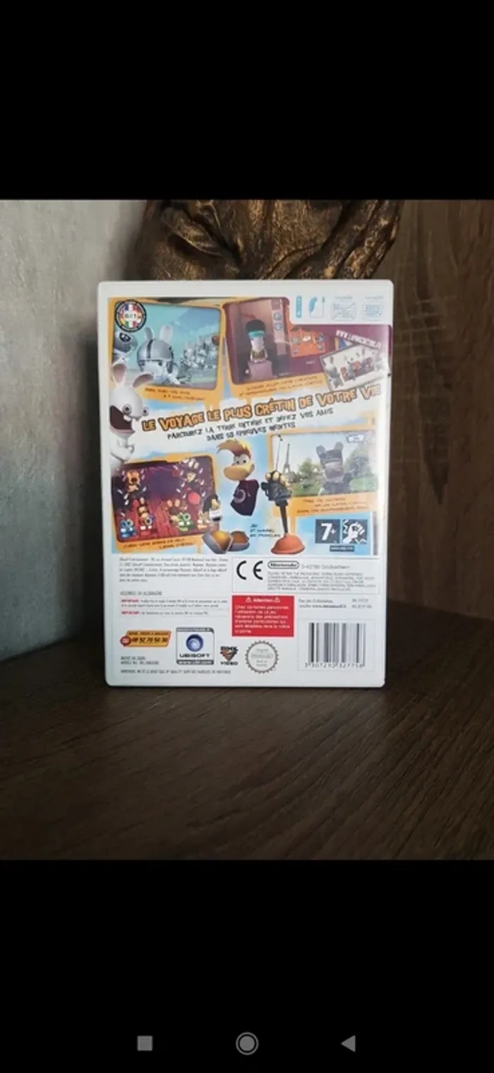 Jeu wii rayman contre les lapins encore plus  crétins 
Jeu impeccable - photo numéro 2