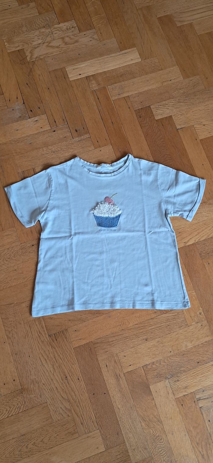 T-shirt mango 140 cm 9/10 ans en très bon état - photo numéro 2