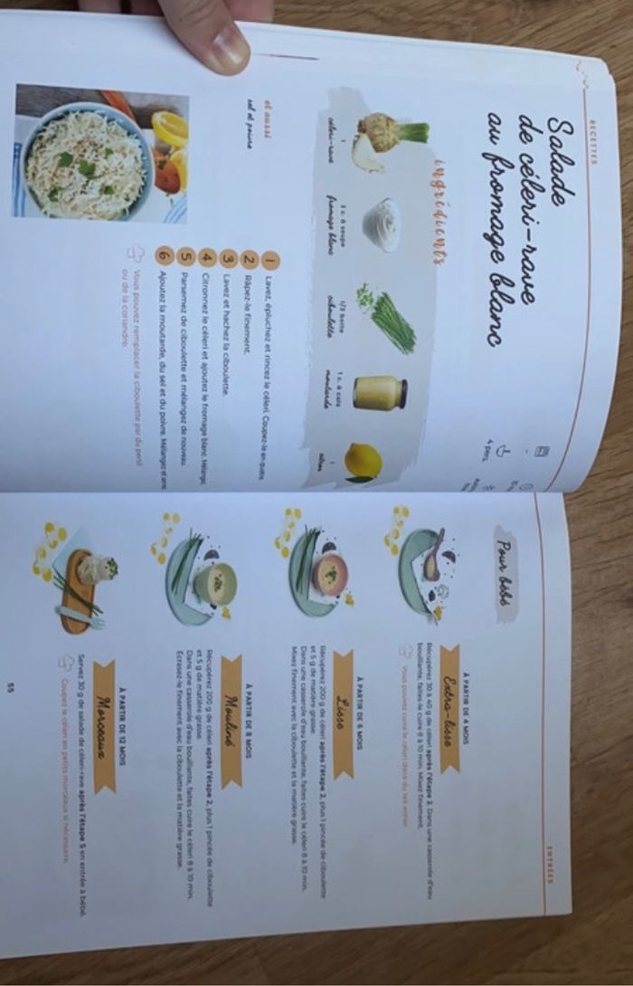 Livre recettes bébé et de la famille - photo numéro 4