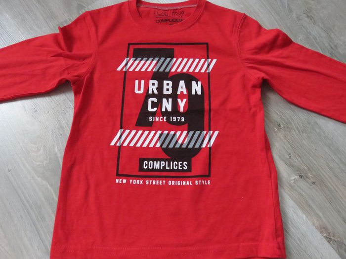 Tee shirt longues manches 'Complices' 8ans