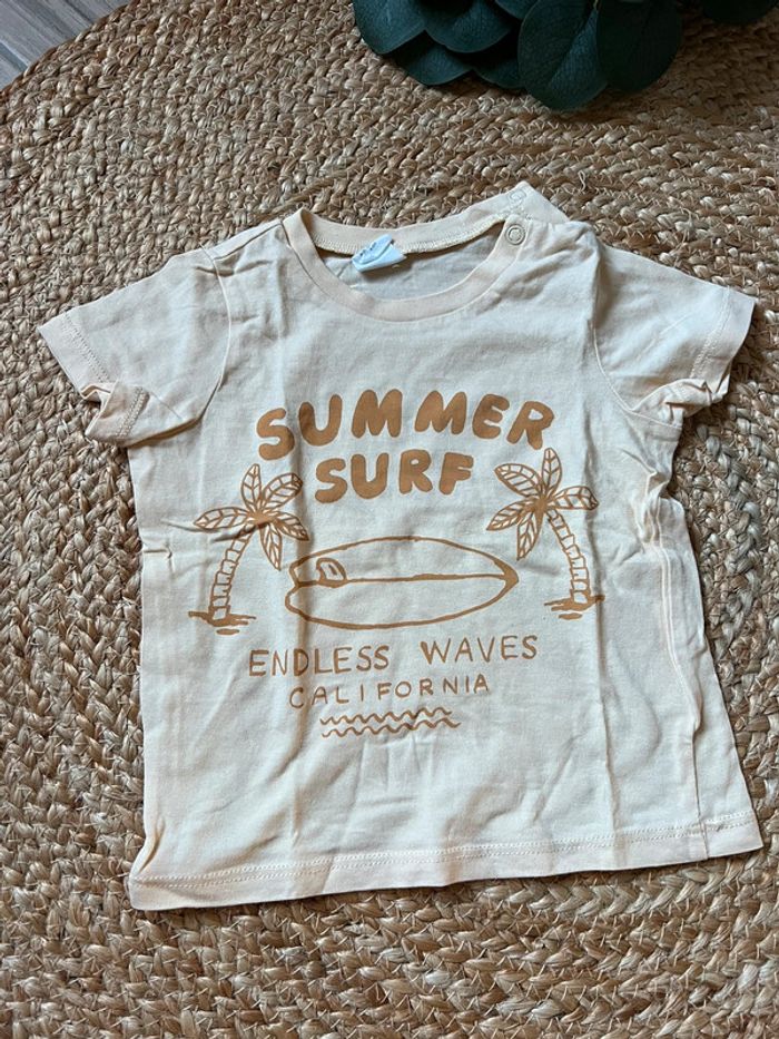 Lot tee-shirts 6m /9m - photo numéro 3