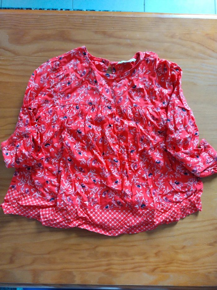 Blouse Verbaudet fille 4 ans