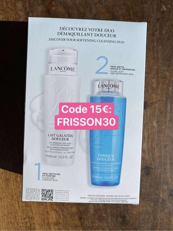 Set d’où démaquillant douceur Lancome 800ml