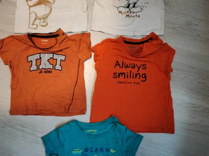 Lot de t-shirts 24 mois - photo numéro 4