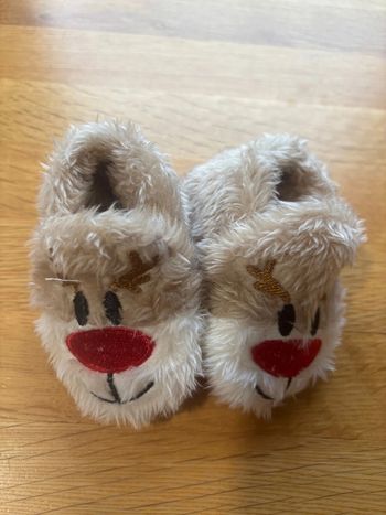 Chaussons Noël bébé 0/6 mois
