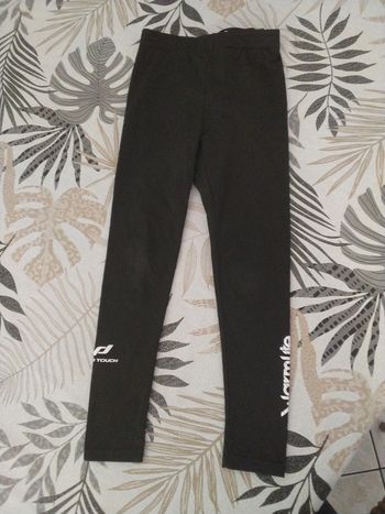 Pantalon thermique noir Pro touch 8/10 ans