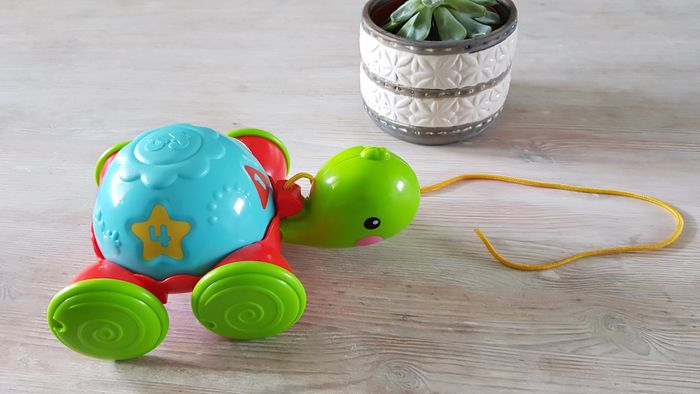 Tortue a tirer fisher price