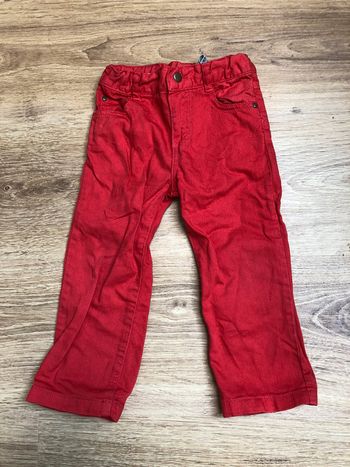 Pantalon rouge 18M
