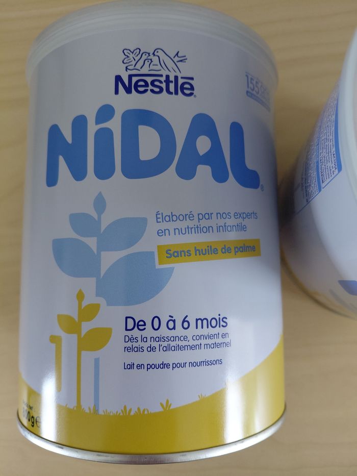 Lait infantile Nidal 1 - photo numéro 2