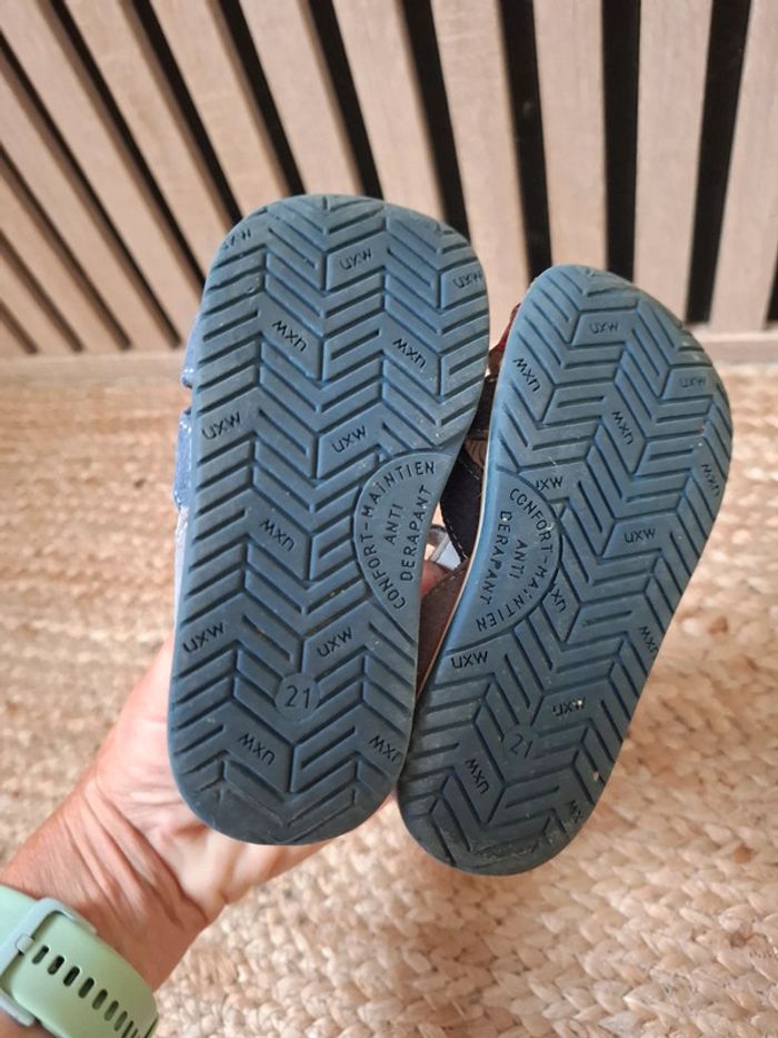 Chaussures cuir été garçon Saxo Blues T 21 - photo numéro 7