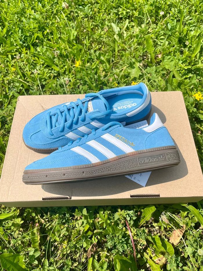 Adidas handball spezial blue cream - photo numéro 2