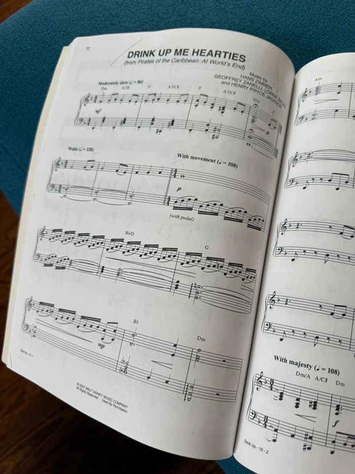 Partition piano musique Hans Zimmer collection Alfred concert notes - photo numéro 4