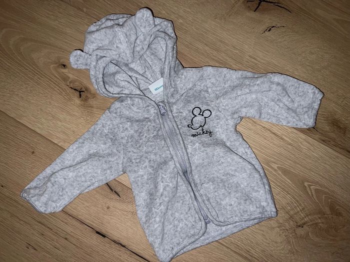 Gilet gris Disney Mickey 3 mois - photo numéro 3
