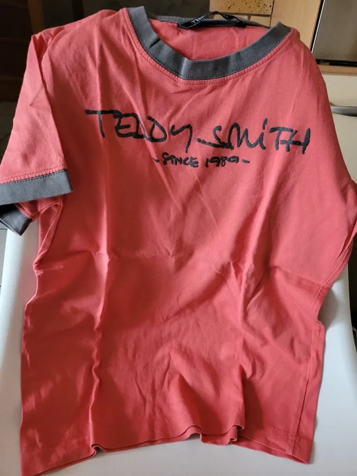 Lot 3 tee-shirts manches courtes garçon Puma Teddy Smith - photo numéro 3