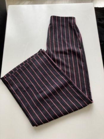 Pantalon rayé à jambes larges Zara taille 36/S