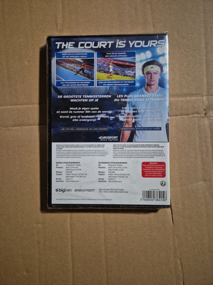 Tennis World Tour pour PC - photo numéro 2