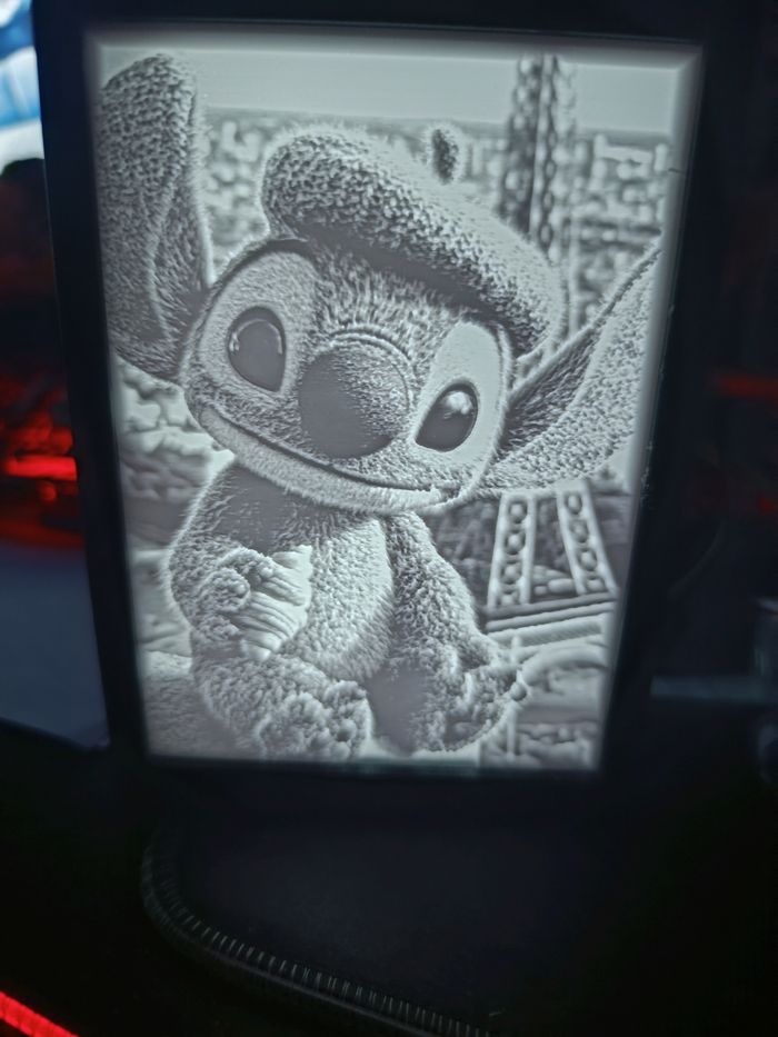 Lampe litho Stitch - photo numéro 4