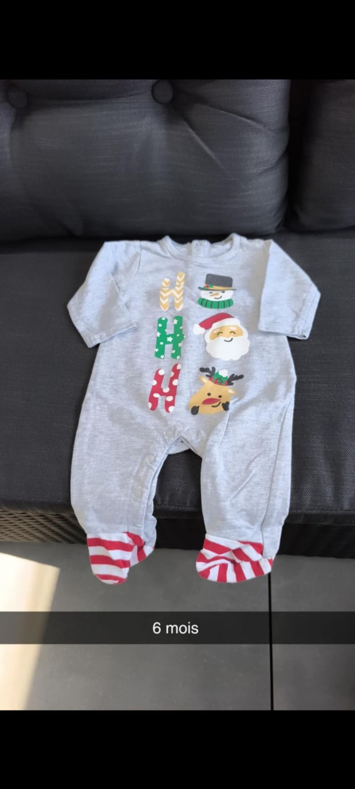 Pyjama noël 6 mois